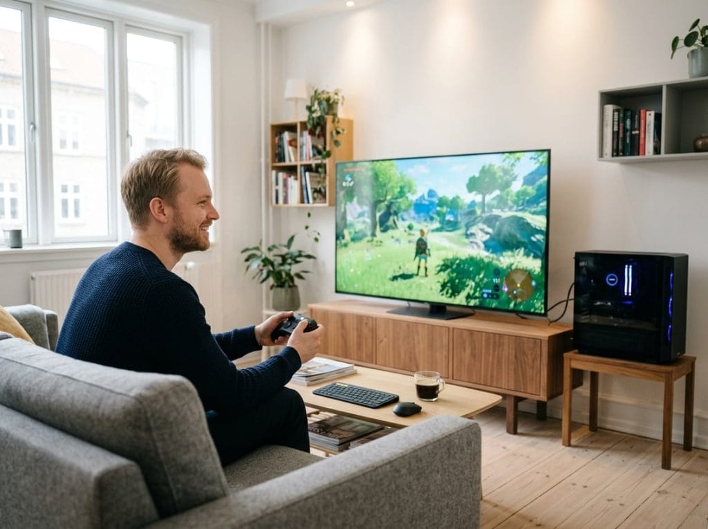 Guide til gaming på tv med din gamer pc